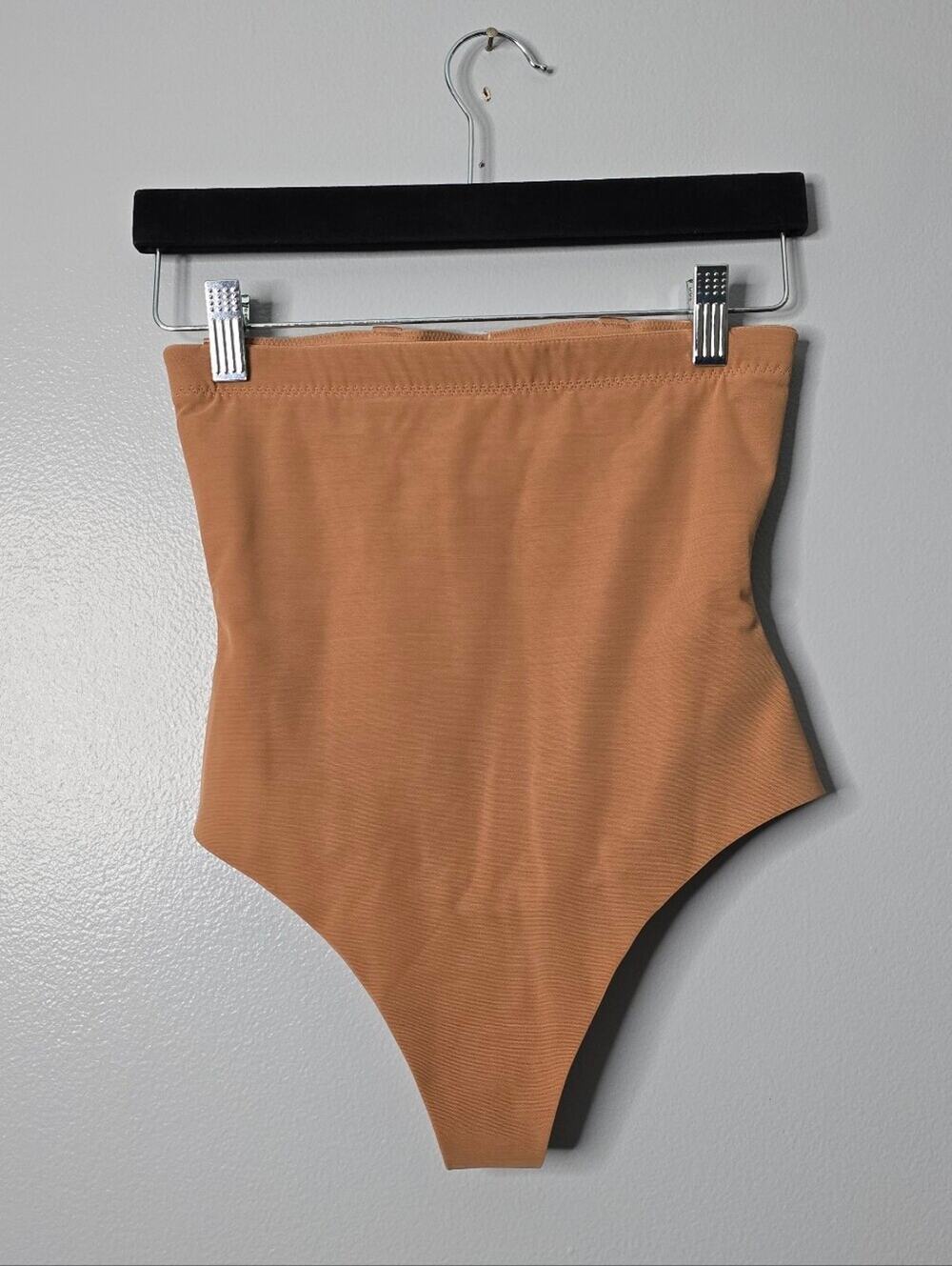 Honeylove Tan SuperPower High-Waist Shaping Thong
